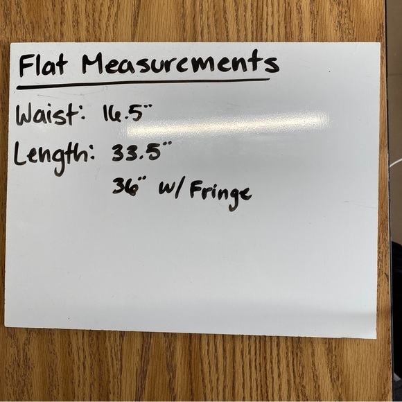 Laura Scott Wool Blend Plaid Fringe Midi Maxi Pencil Skirt Sz 14 - Picture 9 of 9